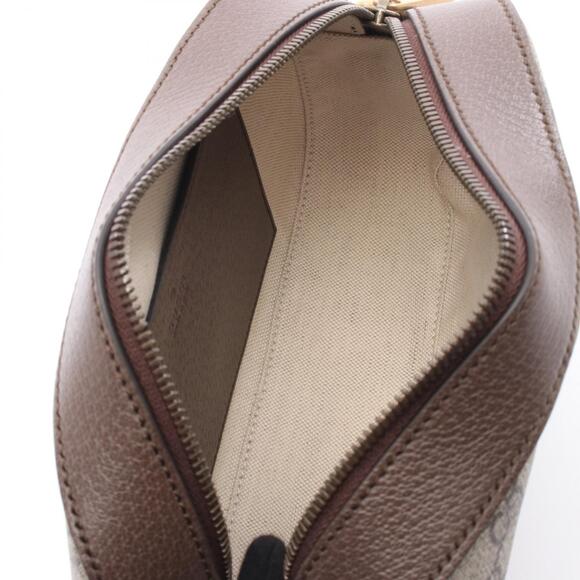 Gucci Ophidia GG Supreme Crossbody Bag Leather Beige Brown Multicolor - Picture 2 of 3